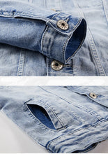 Load image into Gallery viewer, Denim Men's Set Micro-Stretch
