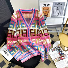 Load image into Gallery viewer, Women's Long Sleeve Sweater Cardigan
