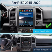 Load image into Gallery viewer, 12.1" Android 14 Tesla Style Screen For Ford Raptor F-150 F150 2015-2021 GPS Car Multimedia Player Stereo Radio Receiver CarPlay
