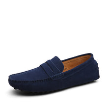 Load image into Gallery viewer, Men's Casual Fashion Genuine Leather Loafers Moccasins Slip-On
