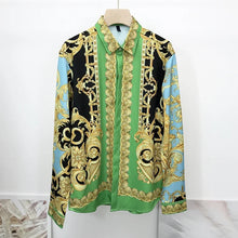 Load image into Gallery viewer, Men&#39;s Stylish Baroque Long-sleeved Shirt
