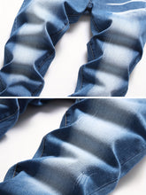 Load image into Gallery viewer, Men&#39;s Slim Fit Stretch Jeans Ripped Skinny Jeans For Men, Distressed Straight Leg Fashion Comfort Flex Waist Pants
