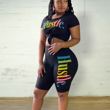 Load image into Gallery viewer, Colorful Printed Casual Shorts Set
