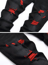 Load image into Gallery viewer, Men&#39;s Slim Fit Stretch Jeans Ripped Skinny Jeans for Men, Fashion Distressed Straight Comfort Flex Waist Pants, Pants for Men
