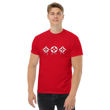 Load image into Gallery viewer, ABSTRACT DRIP TSHIRT BLACK &amp; RED
