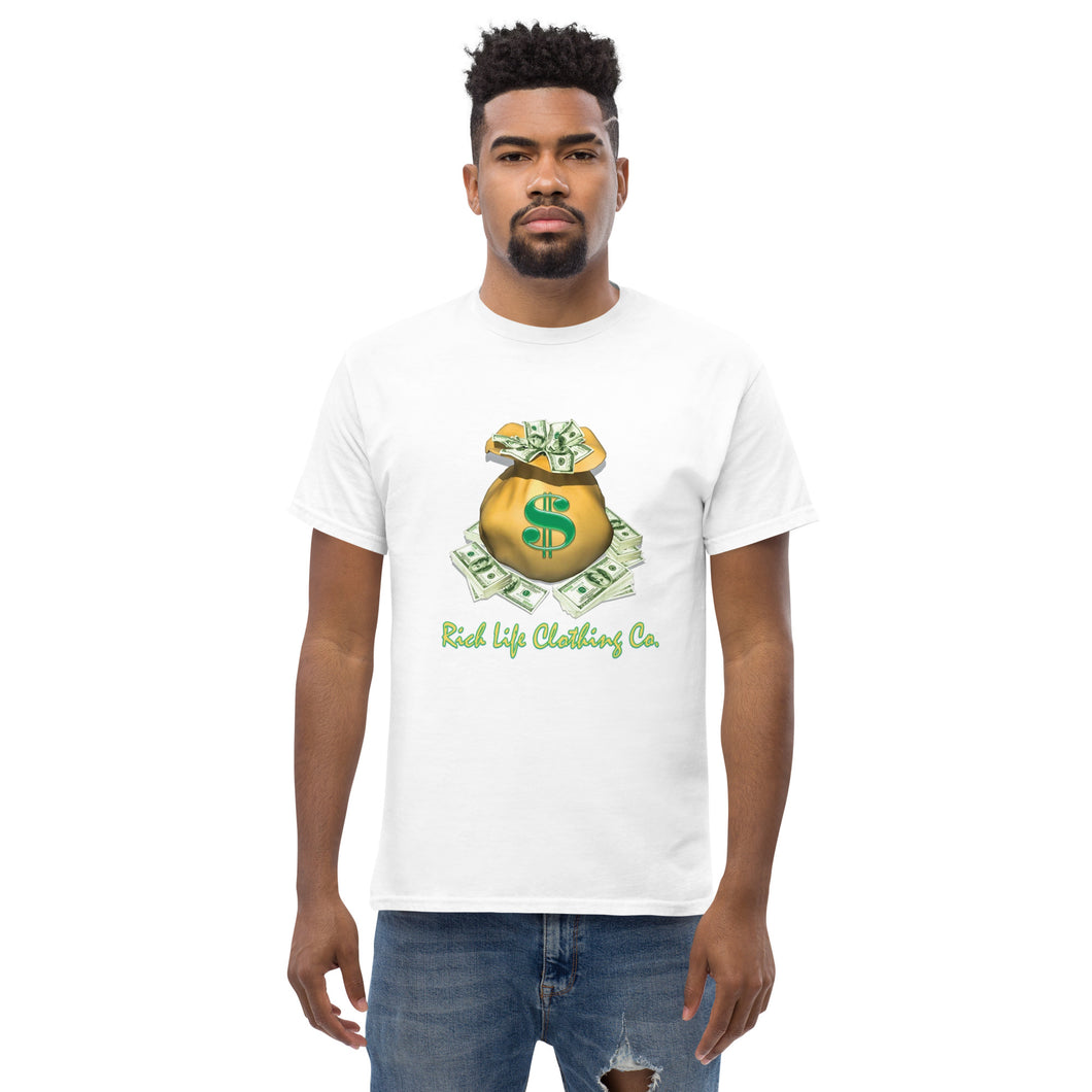 RICH LIFE WHITE T SHIRT