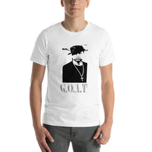 Load image into Gallery viewer, THE GOAT WHITE T SHIRT
