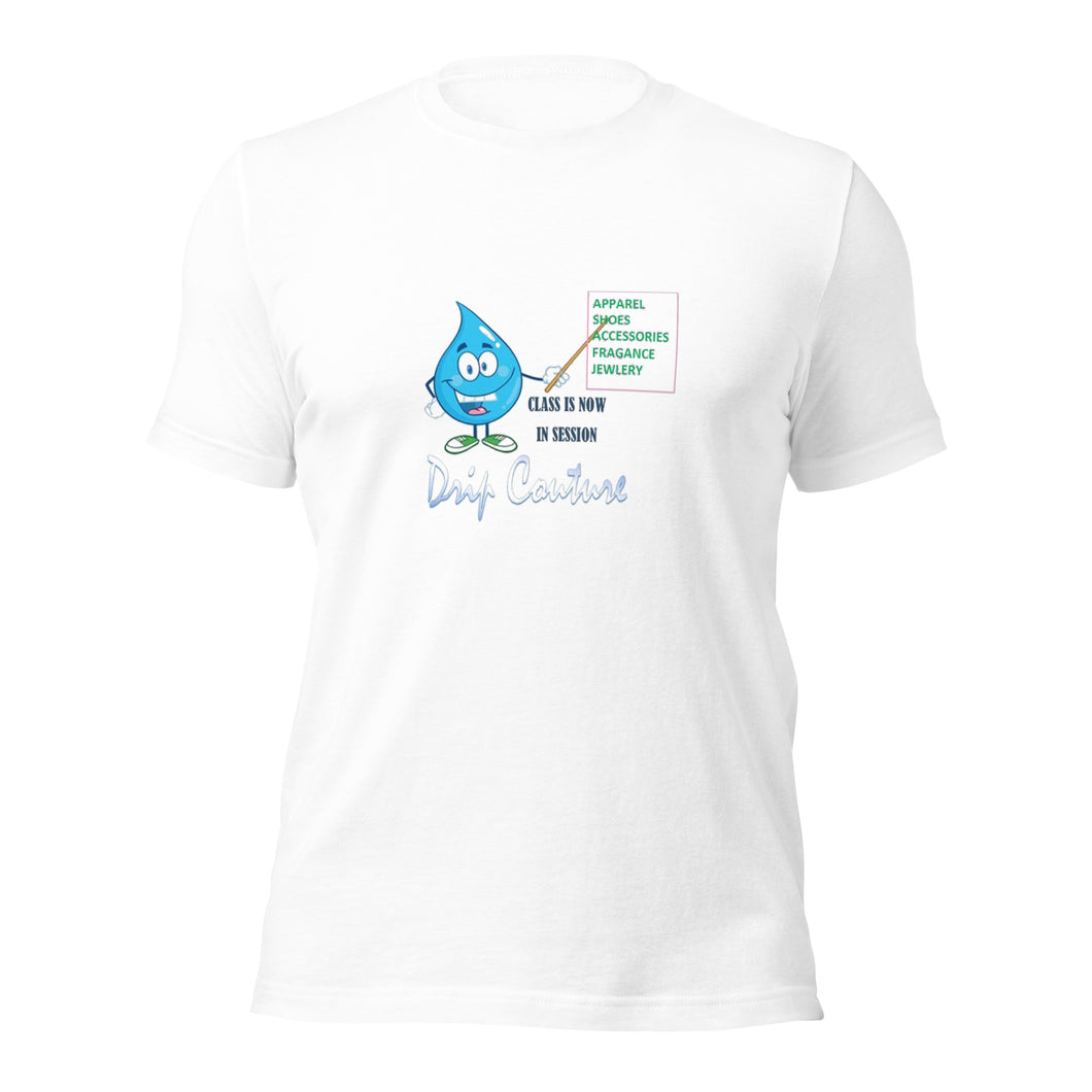 DRIP CLASS WHITE T SHIRT