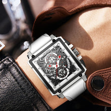 Load image into Gallery viewer, Men&#39;s Top Brand Luxury Waterproof Quartz Square Watch
