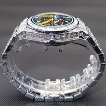 Load image into Gallery viewer, Diamond Skeleton Mechanical Men&#39;s Watch
