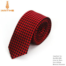 Load image into Gallery viewer, Men&#39;s Classic Plaid Ties For Men Necktie
