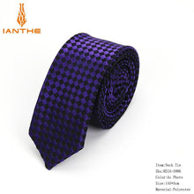 Load image into Gallery viewer, Men&#39;s Classic Plaid Ties For Men Necktie
