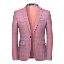 Load image into Gallery viewer, Men&#39;s Fashion Spring and Autumn Casual Plaid Blazer
