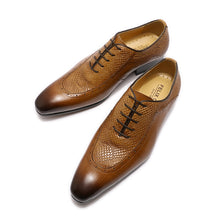 Load image into Gallery viewer, Men&#39;s Dress Shoes Genuine Leather
