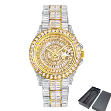 Load image into Gallery viewer, Men&#39;s Stainless Steel Automatic Date Quartz Wristwatch
