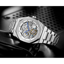 Load image into Gallery viewer, Luxury Automatic Mechanical Stainless Steel Men&#39;s  Fashion Business Skeleton Wristwatch
