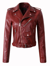 Load image into Gallery viewer, Winter Autumn Motorcycle Leather Jackets
