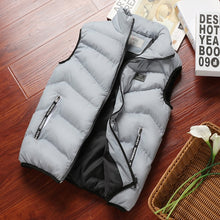 Load image into Gallery viewer, Fashion Men&#39;s Jacket Sleeveless Vest Spring Thermal Soft Vest
