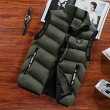 Load image into Gallery viewer, Fashion Men&#39;s Jacket Sleeveless Vest Spring Thermal Soft Vest
