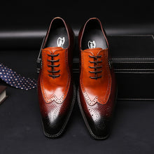 Load image into Gallery viewer, Luxury Classic Men&#39;s Brogue Oxford Dress Shoes
