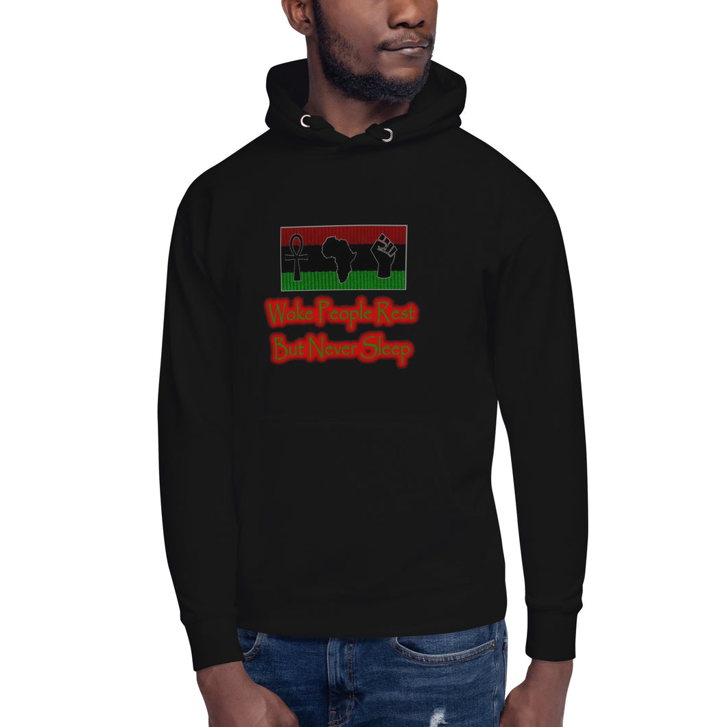 WOKE BLACK HOODIE